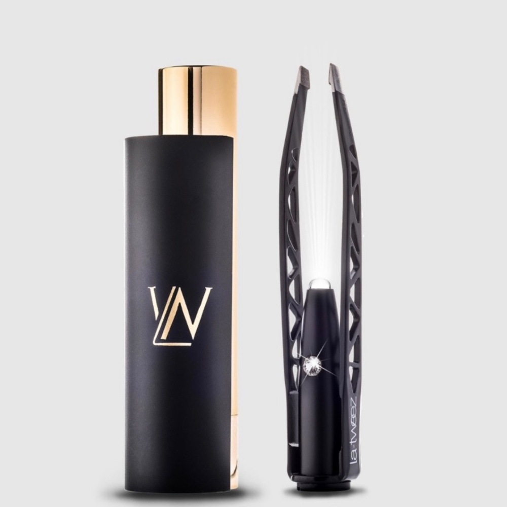 Black and Gold Makeup Tool Set